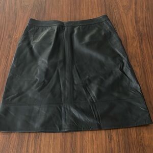 Leather Skirt